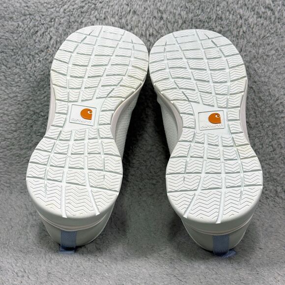 Carhartt Force Nano Womens Size 8 Composite Toe Work Shoes Light Gray FA3483-W - Picture 8 of 9